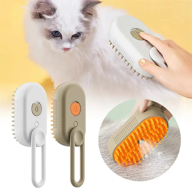 Pawfectlyy™ Steam Pet Brush
