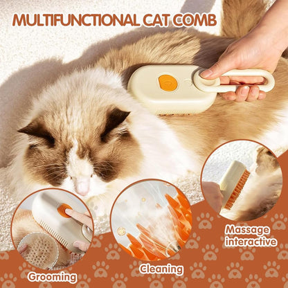 Pawfectlyy™ Steam Pet Brush