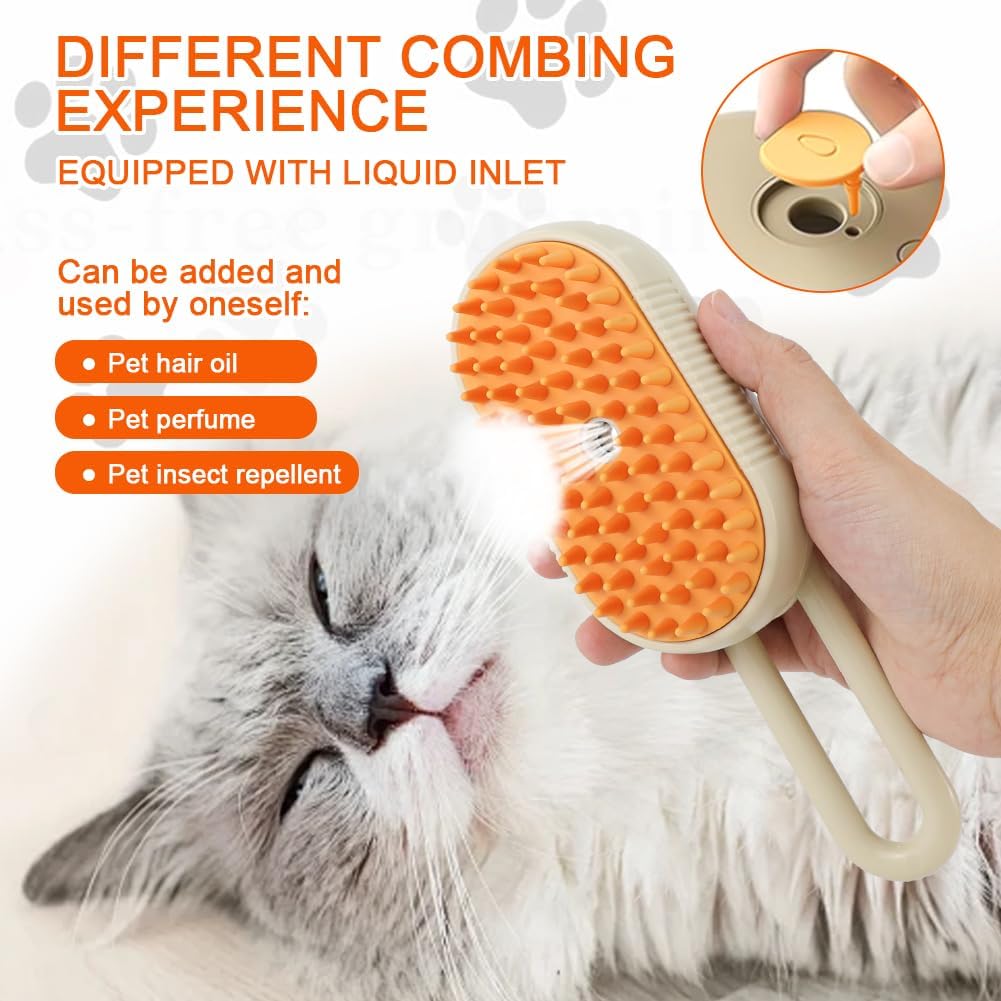 Pawfectlyy™ Steam Pet Brush