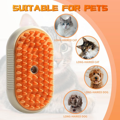 Pawfectlyy™ Steam Pet Brush